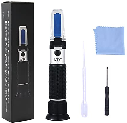 Digital Tester 4 in 1 Engine Fluid Glycol Antifreeze Freezing Point Car Battery Refractometer Antifreeze Tester