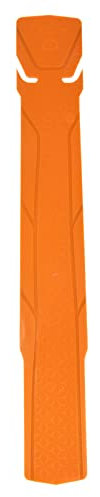 ZAANU Fahrradrahmenschutz, reflektierende Aufkleber, Kettenstrebenschutz, Fahrradaufkleber, Klebeband, Rahmen/1205 (Color : Orange, Size : 39.5x6cm)