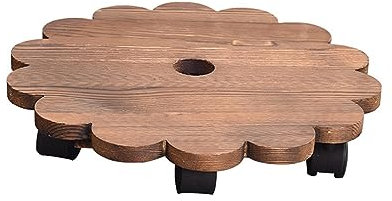 predolo Soporte para Plantas con Rueda, Base para Maceta, Rodillo para Interior Y Exterior, Balcón