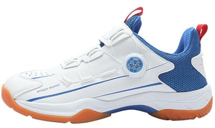 Badmintonschuhe,Squashschuhe,Tischtennis Schuhe Tischtennis Schuhe Herren Leichtes Atmungsaktiv Hallenschuhe rutschfest FüR Badminton Handball Tischtennis Volleyball