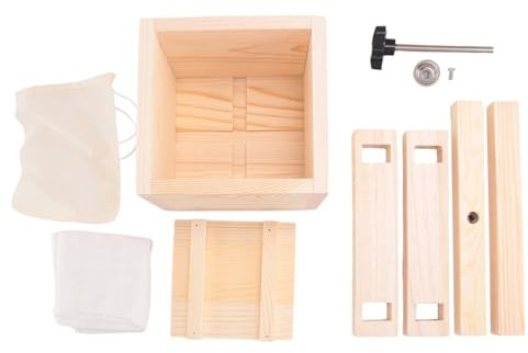 Netoches Molde para Tofu, Prensa para Hacer Queso, Estampador de Tofu, Herramienta para Hacer Tofu, Molde para Prensa de Queso, Prensador de Tofu
