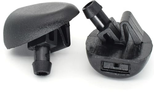 Jodriva Frontscheibenwischer-Waschanlagen-Sprühdüsen-Schlauchrohr, for Peugeot, 206 + 407, for Citroen, C2 C5 6438J2 6438E6 6438AV 6438W2 6438Z1 Scheibenwaschdüse(2pcs Nozzles)
