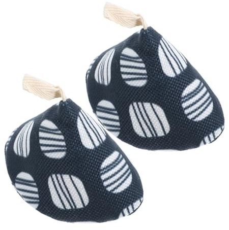 OKUMEYR 2pezzi Cappucci Per Manici Di Pentola Design Antiscottatura Accessori Cucina Decorativi e Resistenti Al Calore Protezione Per Manici Di Pentole e Padelle