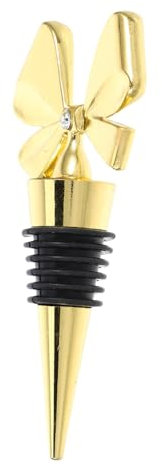 ULTECHNOVO Bowknot Wine Bottle Stopper Reusable Wine Plugs Decorative Stoppers for Whisky Bottle Corks to Keep Fresh in Holiday Decor