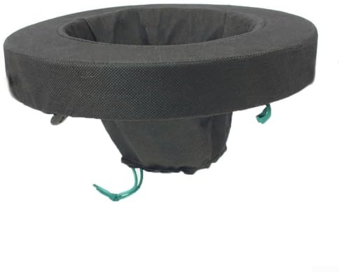 DAZZLEEX Schwimmender Pflanzkorb, Vliesstoff Schwamm Teich Pflanztasche Wasserblumeninsel für Gartendekoration für Teiche Gärten Wasserspiele