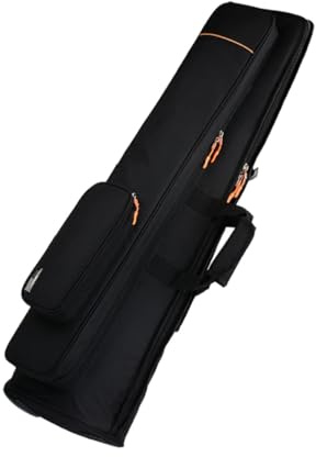 CVUTOVO Schwarze Oxford Posaunentasche Mit Tragegriff Für Sicheren Instrumententransport