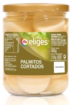 Ifa Eliges Cœurs de Palmier Émincés, 3 Bocaux de 250g, Pour Salades Exotiques et Tapas