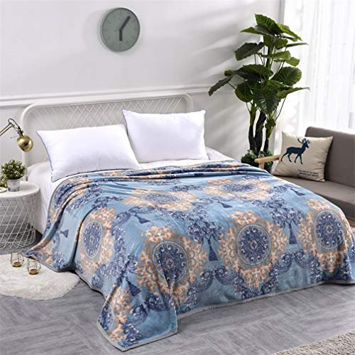 Sticker Superb Flanell Bett Decke Fleece Tagesdecke,Weiche Mikrofaserdecke,Warme Plüschdecken,3D-Druck werfen,Sofadecke,Autoteppich,Camping Decke (Exotisch, 79x87 inch)
