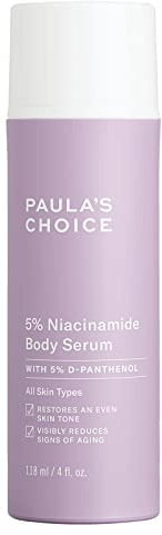 Paula's Choice 5% Niacinamid Körperserum, Glättet die Haut, 118 ml | Leichtes Bodylotion bekämpft Hautunreinheiten & Raue Textur - Reduziert Hautverfärbungen - mit Vitamin B3 & Vitamine B5