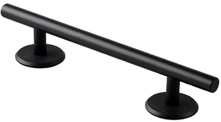 Qectial Metall Fingerboard Rampe, Tolles Trainingszubehör, Mini Fingerboard Rail, Partyartikel, Schwarz, 20 cm