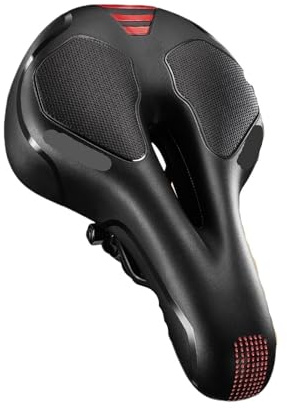 Generico Sella for Bici da Trekking, Impermeabile, in Schiuma di Gel, Comoda, Compatibile con l'allenamento su Strada(Trekking)