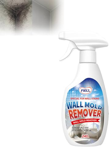 Wall Mold Remover Spray, Antimuffa Spray per Muri Interni, Rimuovi Muffa Antimuffa Potentissimo, Sicuro per Uso Domestico in Cucina E in Bagno, Capacità 240 Ml (1)