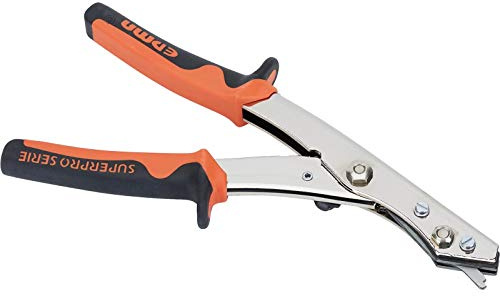 Speedway Motors Sheet Metal Nibbler Hand Tool with Adjustable Cutting Head, Precision Metal Shear for Automotive Fabrication, Bodywork & Sheet Cutting, Ergonomic Grip