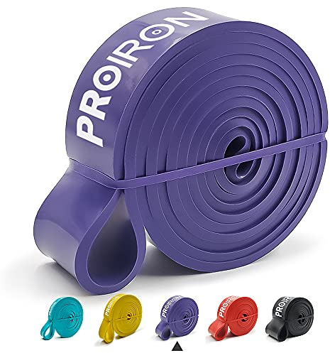 PROIRON Resistance Bands, Widerstandsbänder Set für Kraftraining, Pull Up Fitnessbänder, Bänder Krafttraining für Fitness/Sport/Muskelaufbau/Klimmzug/Yoga/Crossfit