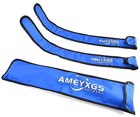 SHARROW Sacs pour Membres d'arc de Tir à l'arc, Manches des Branches pour pour Arc Classique avec Arc Riser Sac Housses de Protection Sac à Poignée en Arc pour Arc Divisé Arc Long