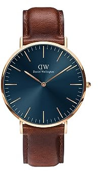 Daniel Wellington Classic Orologi 40mm Double Plated Stainless Steel (316L) Rose Gold