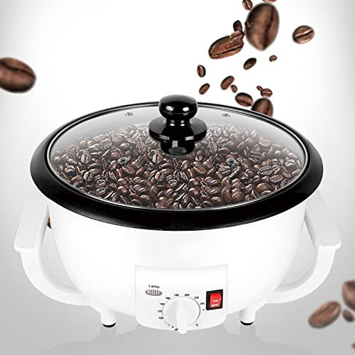 1200W électrique Rotatif torréfacteur de café Maison torréfacteur de café torréfacteur de Grains de café Machine de Cuisson Domestique pour la Cuisson du café, des Haricots Crus, du thé, des céréale