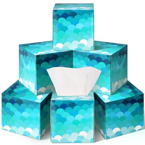 Zonon Caja cuadrada de 12 unidades, caja de pañuelos de viaje, caja de papel de seda con 2 capas, 80 unidades, pañuelos faciales suaves, soporte de pañuelos de bolsillo para automóvil, inodoro, hogar,