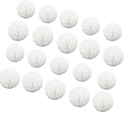 Party-Wabenbälle, Dekorationen, 10,2 cm, 15,2 cm, kleine Papier-Wabenbälle, Seidenpapier, Pompons, Blumenbälle, hängende Wandblumenkugeln für Babyparty, Geburtstag, Hochzeit, Kinderzimmer, Dekoration