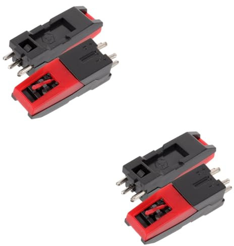 UPKOCH 4stücke Ersatz-nadeln Für Plattenspieler Universelle Abspielnadel Hochwertiger Tonabnehmer Mit Optimaler Klangqualität Kompatibel Mit Allen Standard-plattenspielern