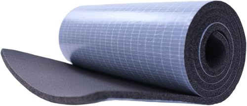 PROFIVENT.DE SIMPLEFLEX selbstklebende Gummistreifen in 6 und 9 mm Dicke in verschiedenen Größen für Tür- und Fensterisolierung, Schwingungsdämpfung und viele andere Anwendungen (9mm, 20cm x 1m)