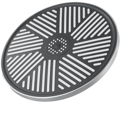 HavenDomicile Pomme de douche ronde à effet pluie, 25,4 cm, grande pomme de douche fixe à effet pluie, utilisant la technologie de pression pour votre salle de bain