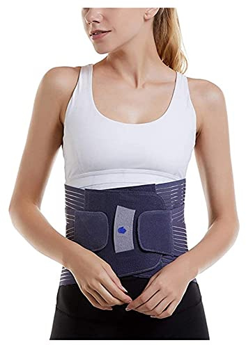 Cinturón de Soporte Lumbar Soporte para Espalda Correas de Soporte Ajustables Protección Alivio del cinturón de Calor para Dolor de Espalda, Hernia de Disco, ciática, escoliosis y más (Tamaño: XL)