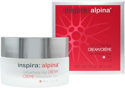 inspira: cosmetics alpina reichhaltige Tagescreme mit Edelweißextrakt - stärkt die natürliche Barrierefunktion der Haut 50 ml