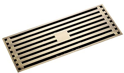 Bodenablauf Dusche, Quadratische Duschablauf Anti Geruch Badezimmer Duschablaufrinne Mit KüHlergrill Geruchsverschluß,FüR KüChe, Bad, Garage, Keller Linearer Duschablauf