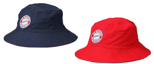 FC Bayern München Wende Fischerhut rot/Navy Hut | Schlapphut | Wendehut FCB