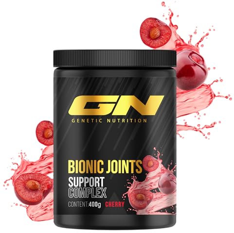 GN Laboratories Bionic Joints (Cherry) – Kollagenpeptide für Gelenke, Haut & Bindegewebe – Mit Vitamin C, Zink & Kupfer als Cofaktoren – 400g, Made in Germany