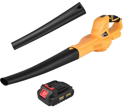 Aoresac Cordless Leaf Blower, 6-Speed Turbo Leaf Blower, 160 MPA Cordless Electric Leaf Blower with 3.0 Ah 3000mAh Battery and Charger, Cordless Leaf Blower for Outdoor Cleaning Lawn Care