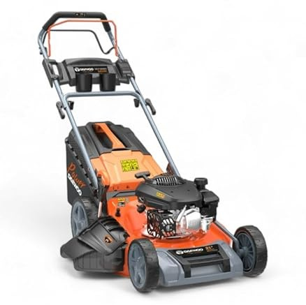 Tondeuse Thermique autotractée 224cc 53cm Coupe Mulching DAEWOO DLM5300SPL