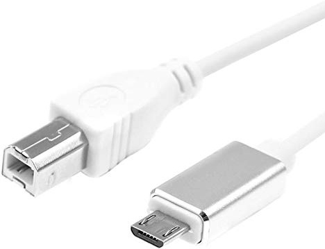 Hermosiey Midi USB Typ B zu Micro-USB Kabel Anschluss Kabel, Adapter Kabel, Klavier Audio Kabel