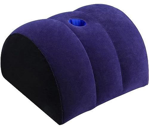 Aufblasbares Keilkissen für Reisen und Schlafen, tragbares Stützkissen für Rücken, Knie, Beinposition, ergonomisches Arm-Keilkissen zur Camping, Yoga,Tragbar Kissen