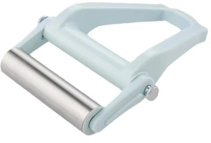 Eighosee Rodillo de Amasar Ajustable de Acero Inoxidable: Apto para Uso Alimentario, Superficie Antiadherente, Ideal para Hornear y Cocinar
