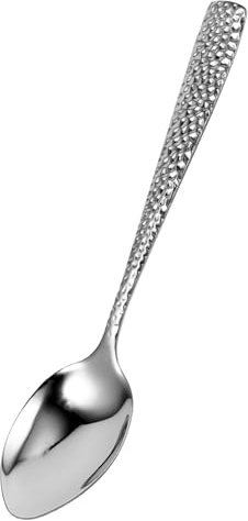 Edelstahl Milchlöffel mit Langem Stiel, Silber für Kaffee und Desserts | Zuhause und Catering, Glatte Oberfläche, Bequemer Griff, Vielseitig Einsetzbar bei Milch, Tee, Nachtisch