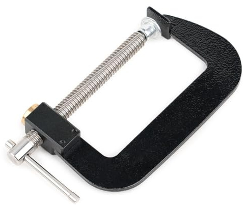 FACAIIO Para carpintería de alta resistencia, abrazadera rápida de 100 mm para rango, tornillo trapezoidal, 170 mm de longitud, construcción de hierro