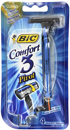 BIC Comfort 3 Einweg-Rasierer, Herren, 4 Stück