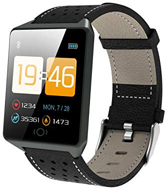 YWXG Fitness Tracker, Orologio Fitness Activity Tracker Cardio Impermeabile IP67 Smart Watch Cardiofrequenzimetro da Polso Contapassi Pedometro Smartwatch per Uomo Donna per Android e iOS