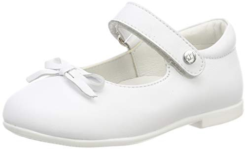 Naturino Ballet, Ballerines à Bride Cheville Fille, Blanc (Bianco 0n01), 28 EU