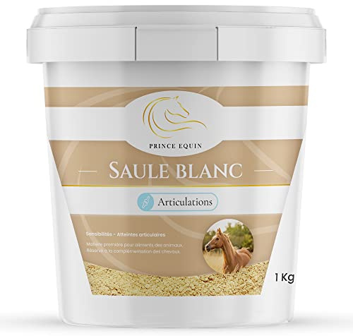 PRINCE EQUIN - SALA BIANCO - Integratore nutrizionale Cavallo - Secchio 1 kg - Comfort articolare - Flessibilità delle articolazioni - Marchio francese
