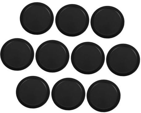 VICASKY Eishockey-Pucks 64 Mm Tischhockey-ersatzteile -spielzubehör -tischzubehör Kunststoff-Desktop-Pucks stück