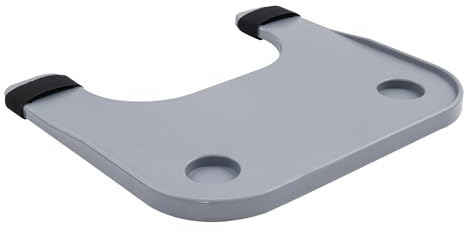 CLEADONG Plateau pour fauteuil roulant - Plateau de fauteuil roulant amovible - Porte-gobelet universel - Plateau de fauteuil roulant amovible en plastique ABS - Pour la maison, les personnes