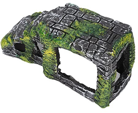 Fydun Schildkröten-Aalplattform, Künstliche Plattformtreppe für Terrarien, Eidechsen, Frösche, Schlangen, Geckos, Ornament
