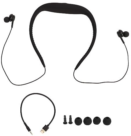 koloys IPX8 Swimming Headph MPusic Player with FM Radio for Watersports, Lightweight and Comfortable Earphs for Swimming, Running, and Fitness Activities