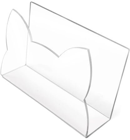 Briefhalter aus Acryl, Brief-Organizer, Umschlag, Schreibtisch, Dokumentenaufbewahrung, Ständer, Schreibtisch-Aktenaufbewahrung, Ausstellungsschlitz