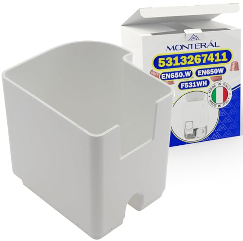 Pod Container for Coffee Machines with Pods 5313267411 for DeLonghi | for Nespresso Gran Lattissima EN650.W EN650W F531WH - MADE IN ITALY - Warranty 10 Years - MONTERAL