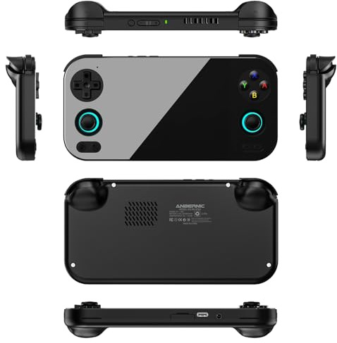 RG476H 5G Handheld Game Console, 4.7 120Hz LTPS Android 13 Gaming Device, 8GB+128GB, Unisoc T820 Octa-Core, Support WiFi and Bluetooth connectivity, 5000mAh Battery, RGB Lighting