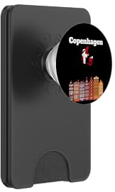 Copenhagen trip souvenir Denmark architecture Danish flag PopSockets PopWallet for MagSafe